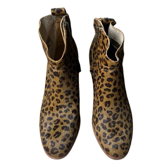 UGG Leopard Print Ankle Booties Size 7.5 - Picture 3 of 8